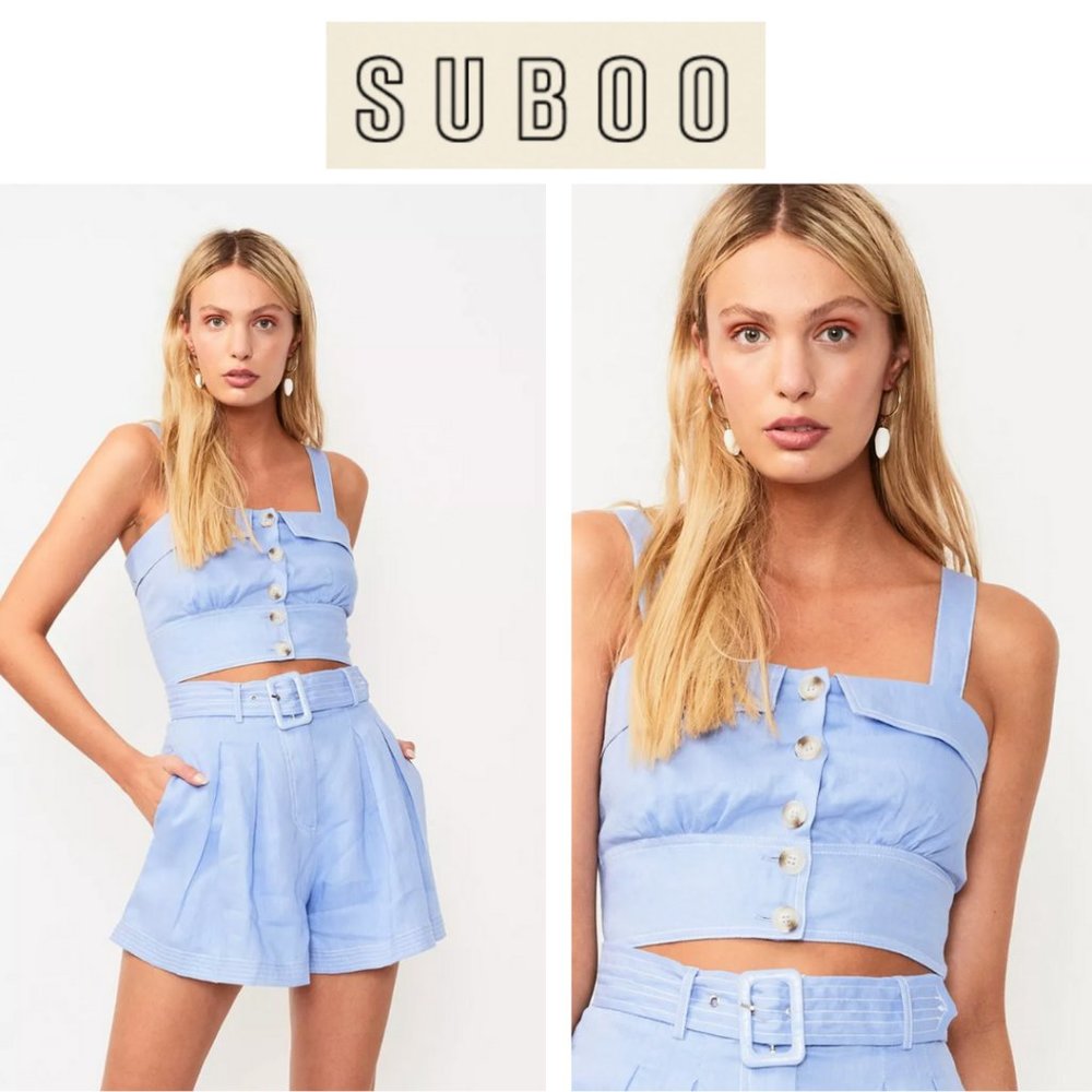 Suboo Women’s Blue Azure Crop Top
